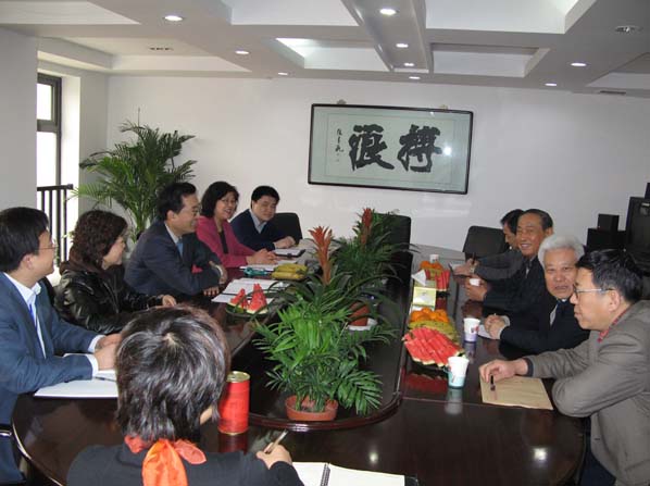 盧時徹會長到《中國信息界》、《中國會展》雜志社視察      